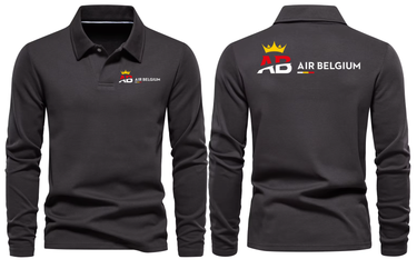 AIR BELGIUM LONG SLEEVE POLO